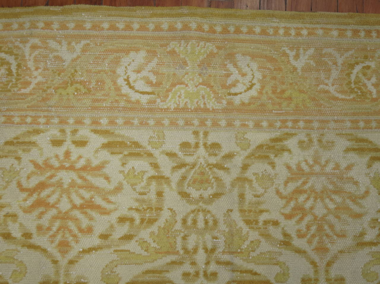 Wool Antique Spanish Cuenca Carpet