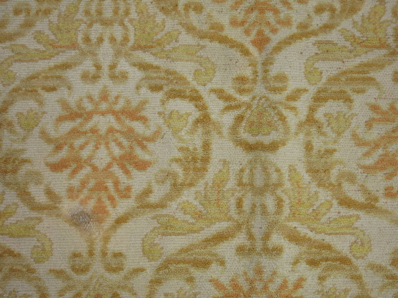 Antique Spanish Cuenca Carpet 1