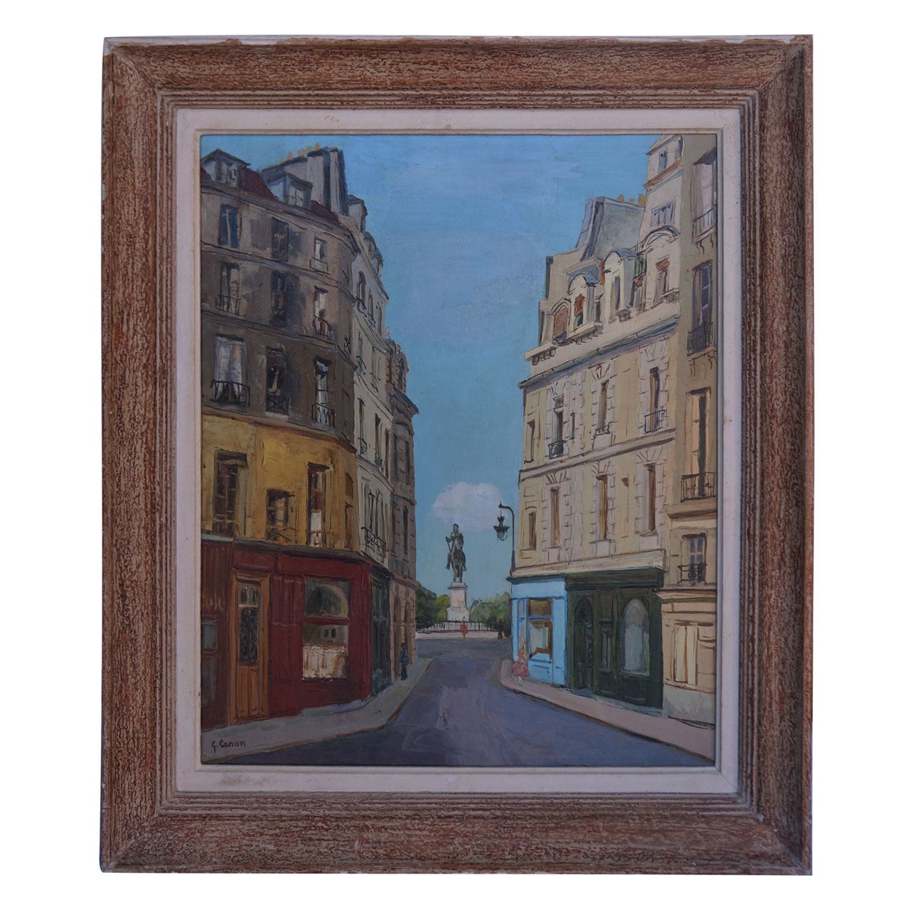 Pigalle Painting from 1959 For Sale