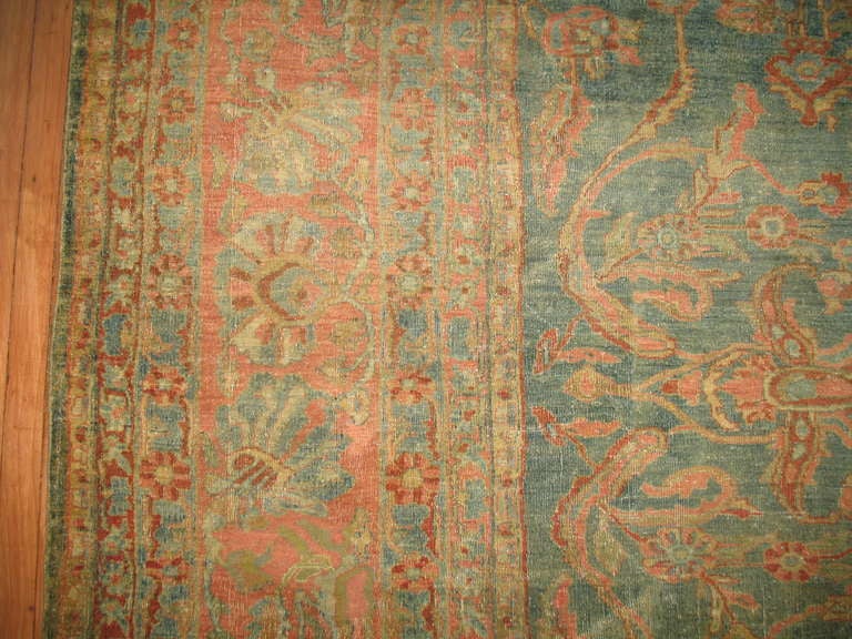 Antique Persian Sarouk In Good Condition For Sale In New York, NY