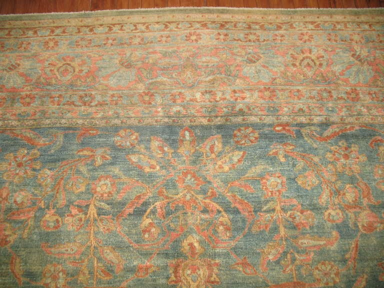 20th Century Antique Persian Sarouk For Sale