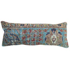 Light Blue Persian Lumbar  Pillow