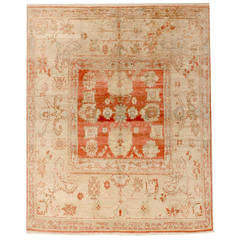 Angora Turkish Oushak Rug 8