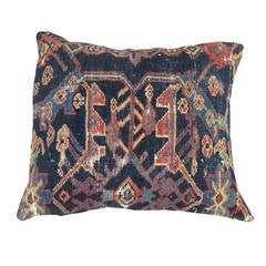 Blue Persian Rug Pillow