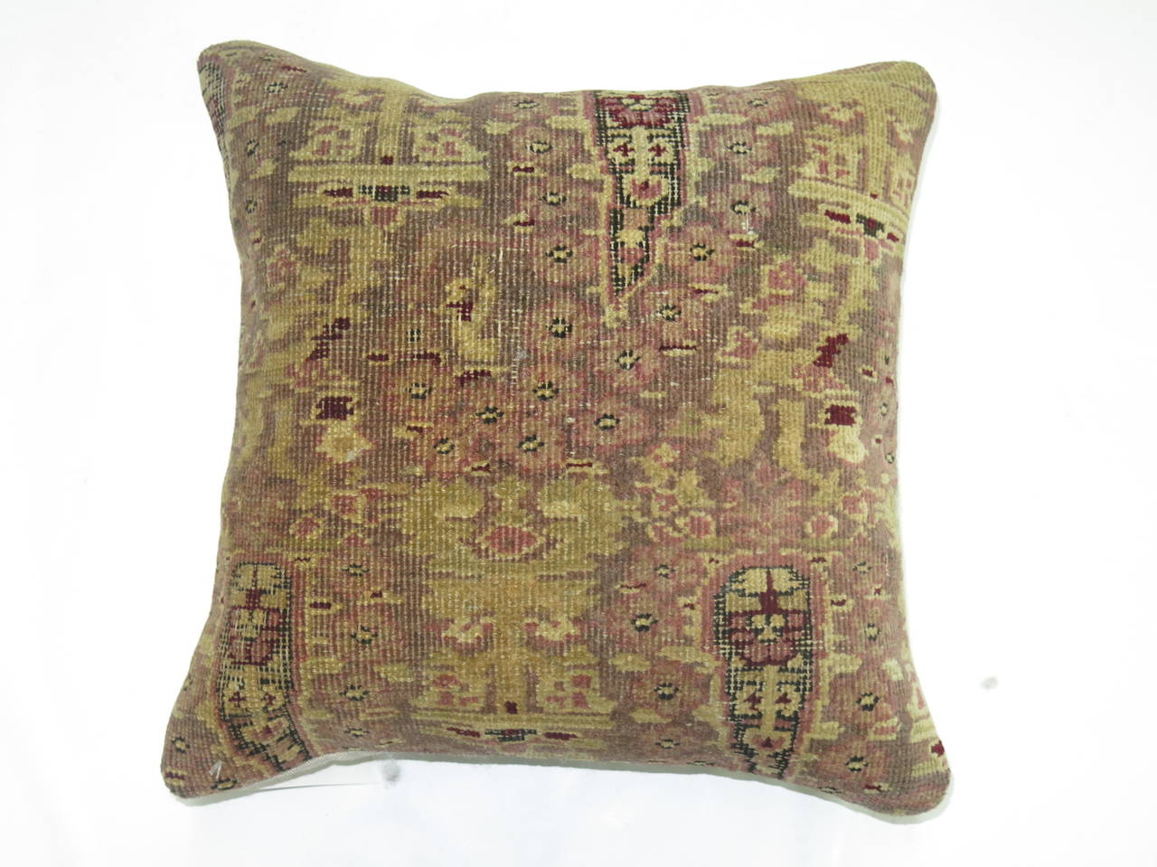 Agra Pair of Indian Amritsar Rug pillows