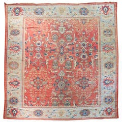 Antique Mahal Sultanabad Rug