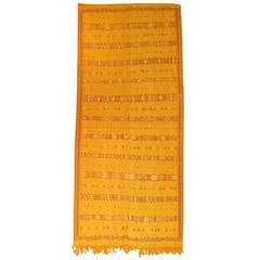 Vintage Moroccan Flat-Weave Kilim 1