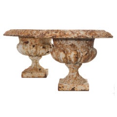 Pair of 19th Century French Urns