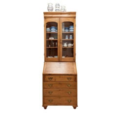 Antique English Pine Secretaire