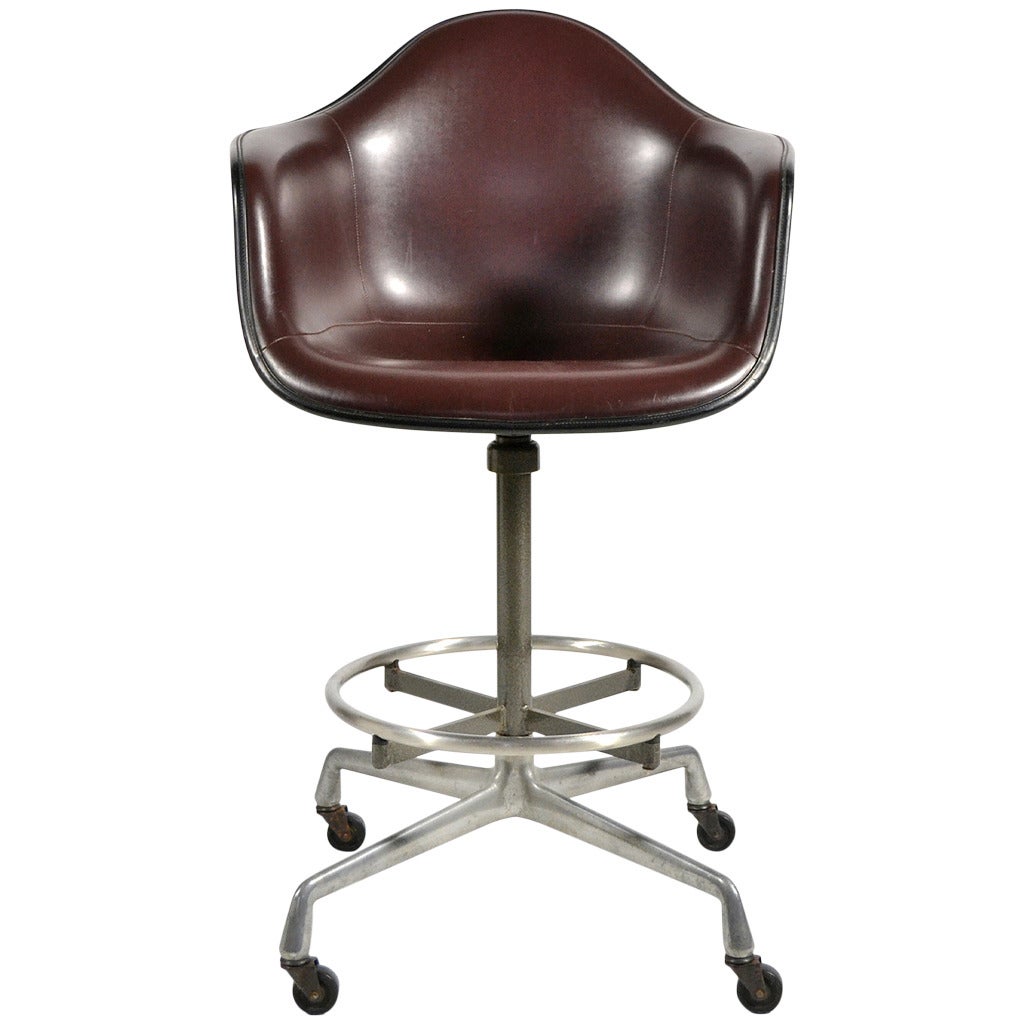 Charles and Ray Eames Drafting Height Armchair by Herman Miller