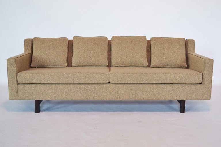 Edward Wormley Loose Cushion Sofa By Dunbar For At 1stdibs Wormley S Sofa Designs For Dunbar Are Unparalleled In Their Elegant Lines Timeless And