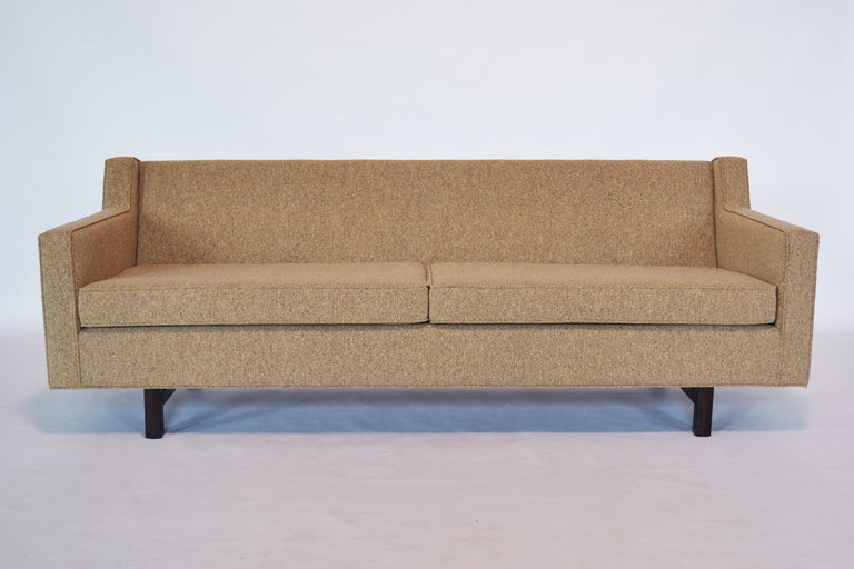 Mid-Century Modern Edward Wormley Loose Cushion Sofa by Dunbar