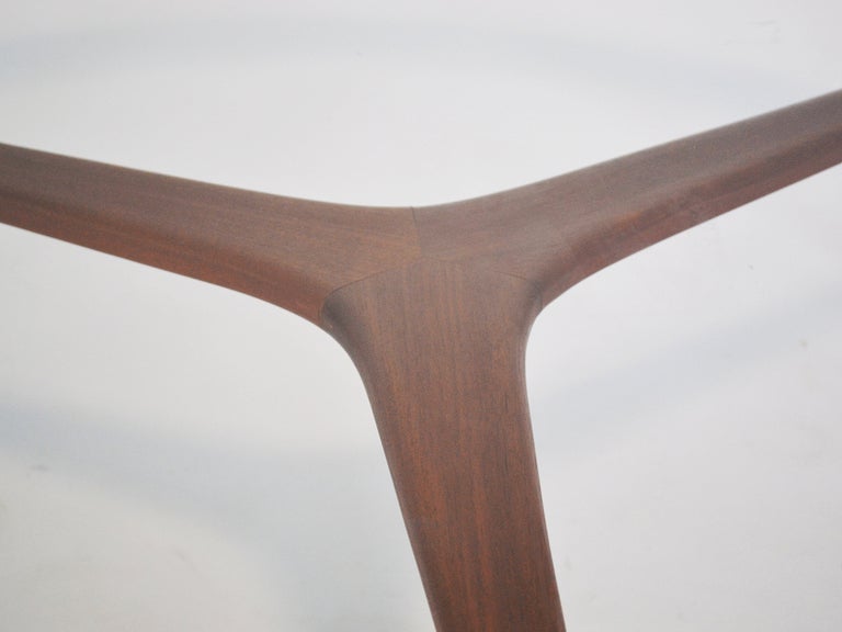 Danish Coffee Table In Teak With Glass Top 2
