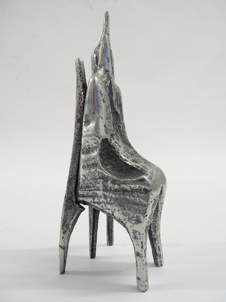 Scultura in alluminio di Aharon Bezalel In condizioni buone in vendita a Highland, IN