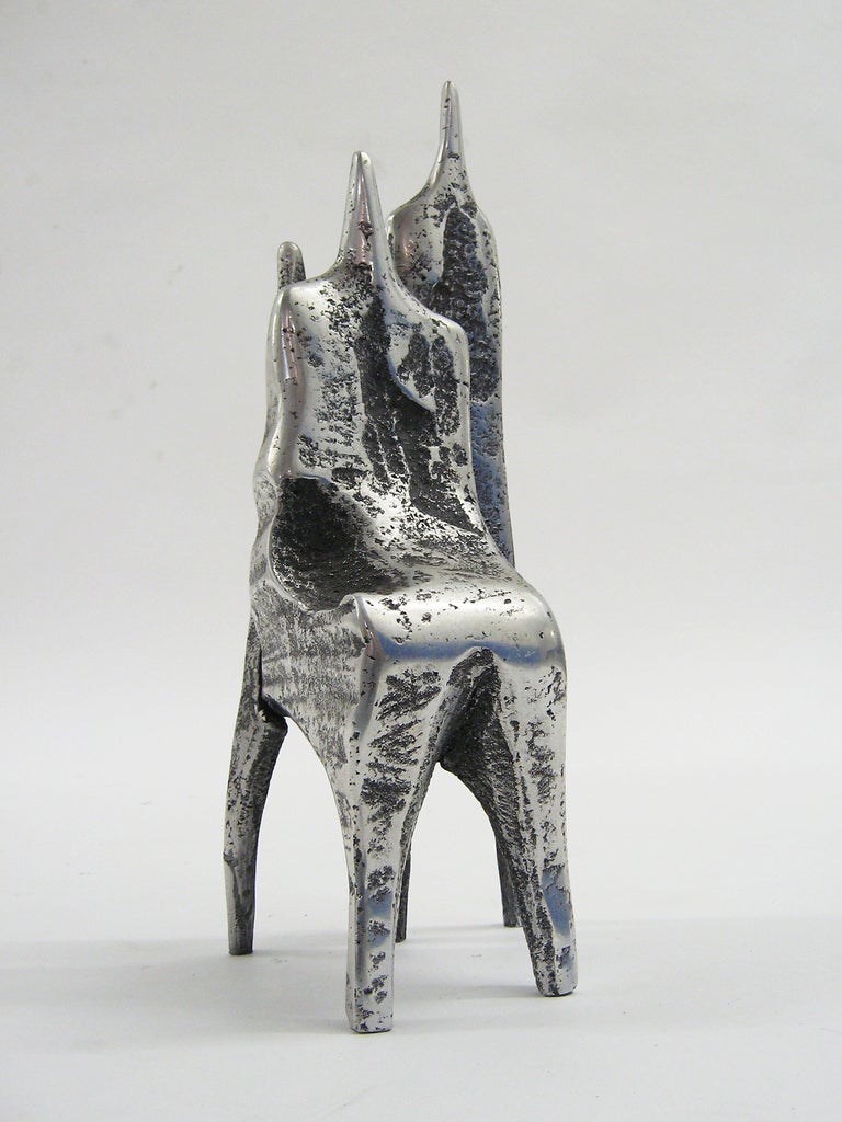 Aluminum Sculpture by Aharon Bezalel For Sale 1