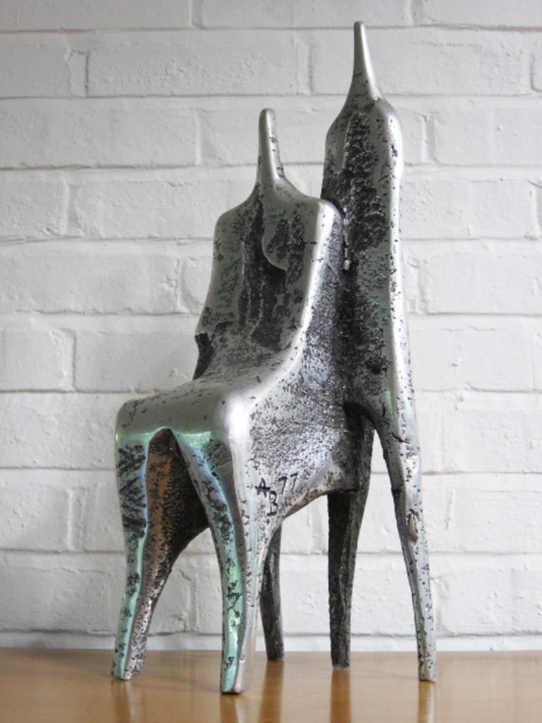 Scultura in alluminio di Aharon Bezalel in vendita 1