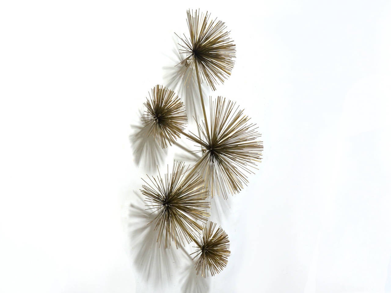 Curtis Jere FiveBurst Wall Sculpture at 1stDibs