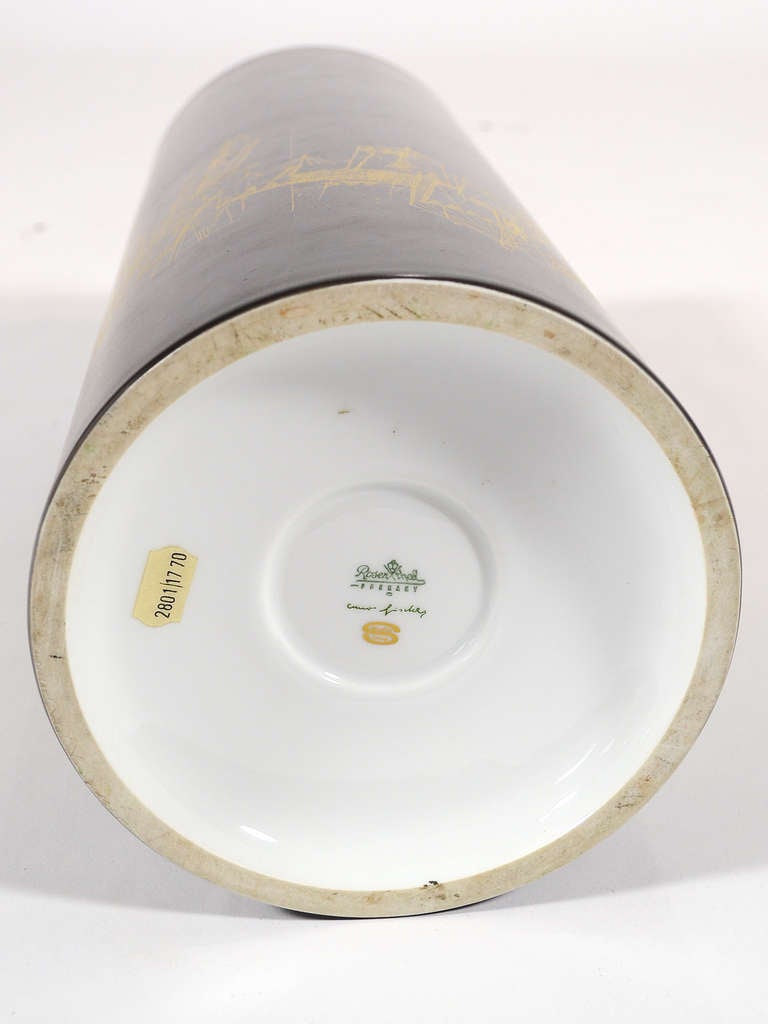 Oversize Porcelain Vases by Rosenthal 4