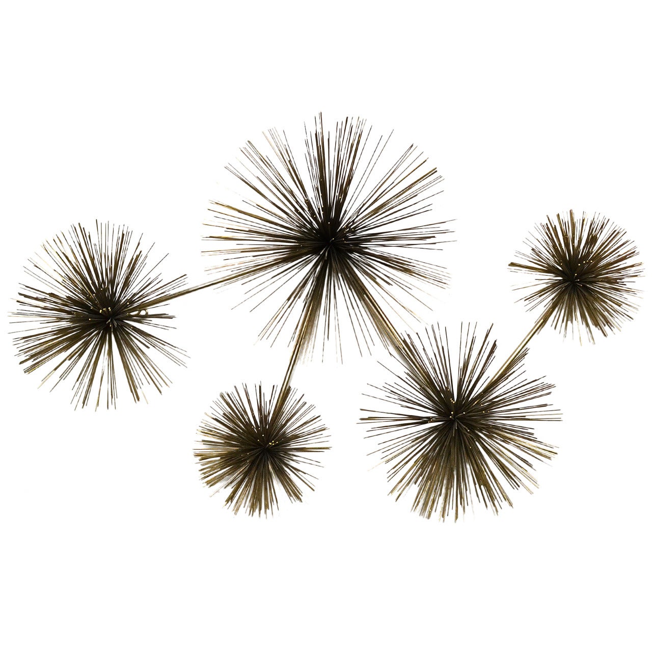 Curtis Jere Five-Burst Wall Sculpture