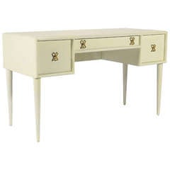 Paul Frankl Writing Desk/ Vanity by Johnson Furniture