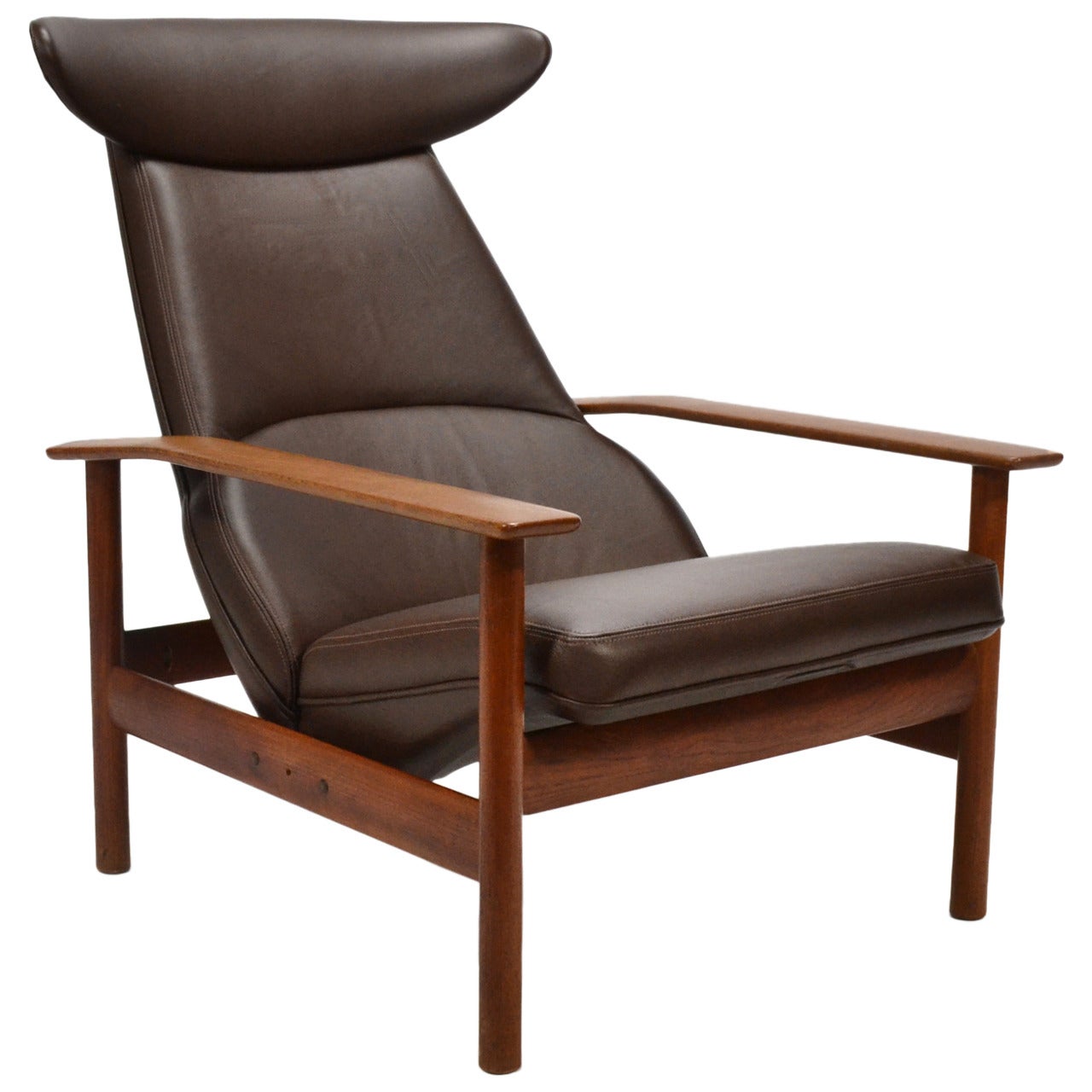 Sven Ivar Dysthe Reclining Lounge Chair For Sale
