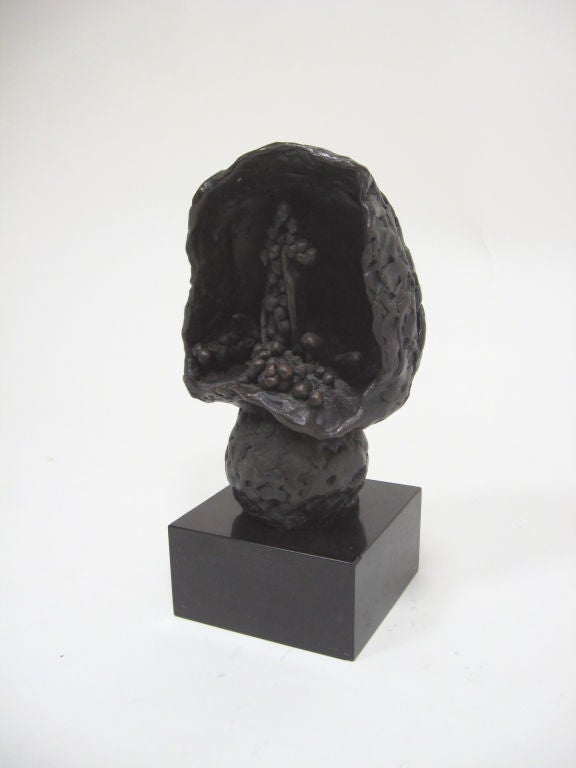 Americano Abstract bronze sculpture by Roszi Tevan in vendita