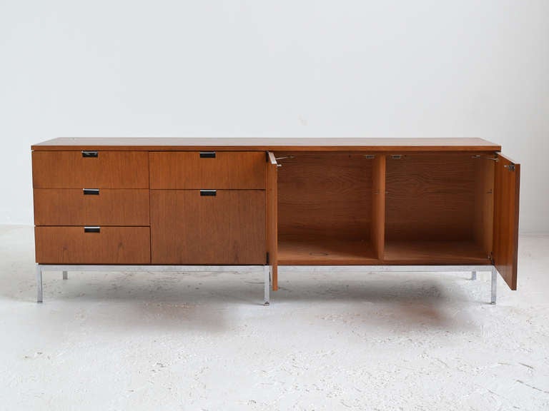 Mid-Century Modern Teak Credenza by Florence Knoll