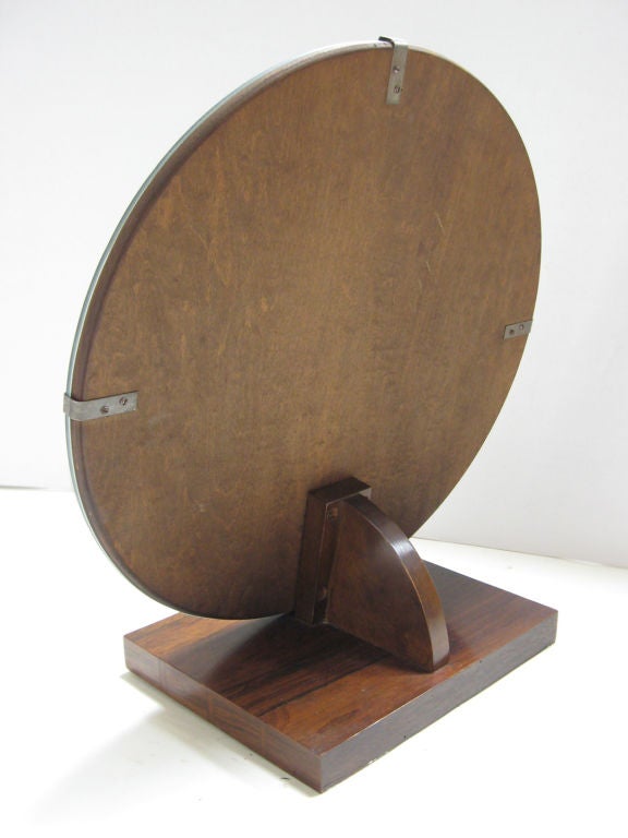 American Gilbert Rohde Rosewood Mirror by Herman Miller For Sale