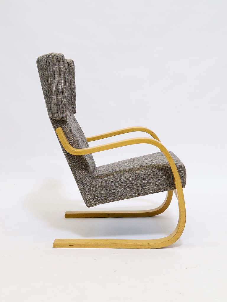 Alvar Aalto, Modell 36/ 401, Loungesessel mit hoher Rückenlehne (Finnisch)