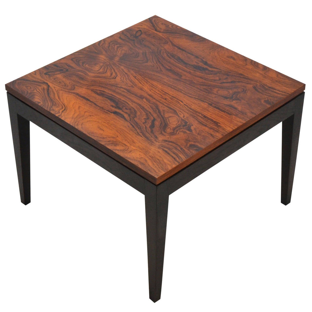 Rosewood Side Table by Knoll For Sale at 1stdibs