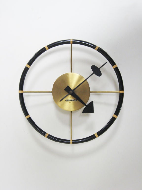 A classic Nelson clock, this design is known as the 