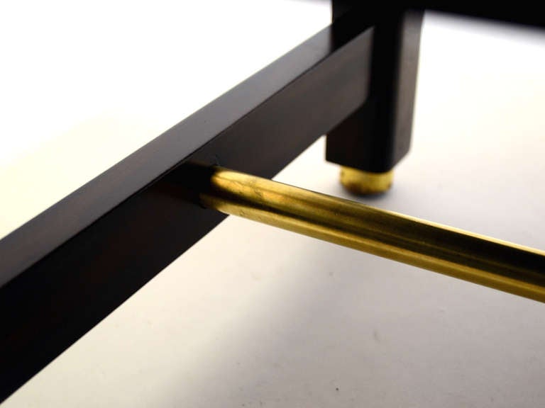 Edward Wormley upholstered bench by Dunbar 2