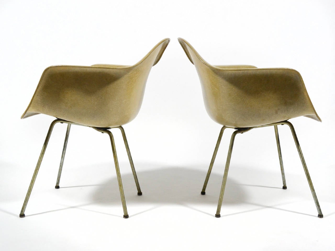 Pair of Eames SAX Armchairs by Zenith Plastics for Herman Miller 2