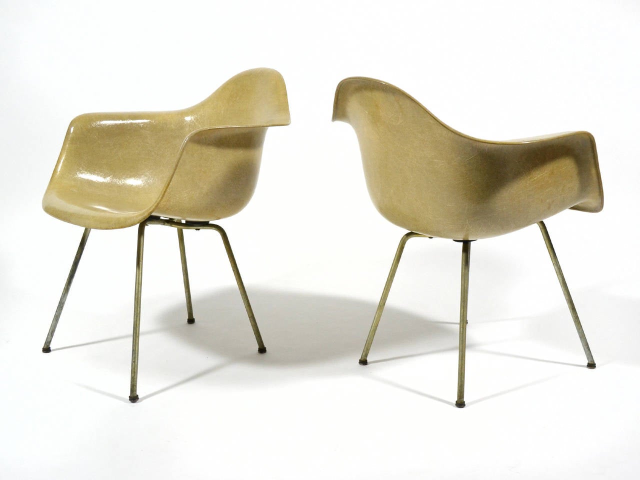 Pair of Eames SAX Armchairs by Zenith Plastics for Herman Miller 3