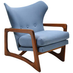 Adrian Pearsall Wingback Lounge Chair by Craft Associates