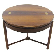 Vintage Rosewood Table by Rolf Rastad & Adolf Relling