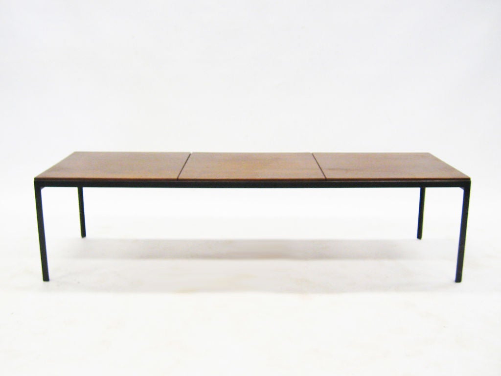 Great Knoll design with segmented walnut top.