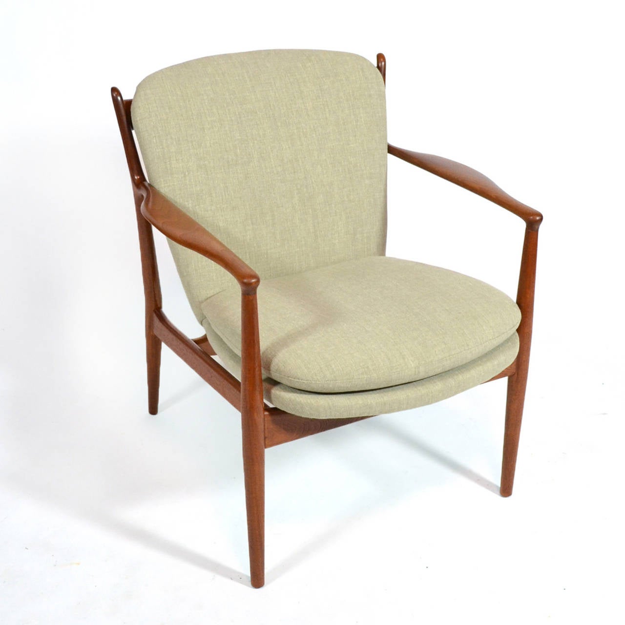 Mid-20th Century Finn Juhl Delegate's Chair For Sale