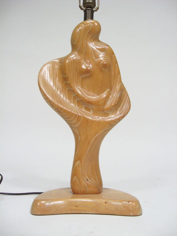 Heifetz sculptural table lamp For Sale 1