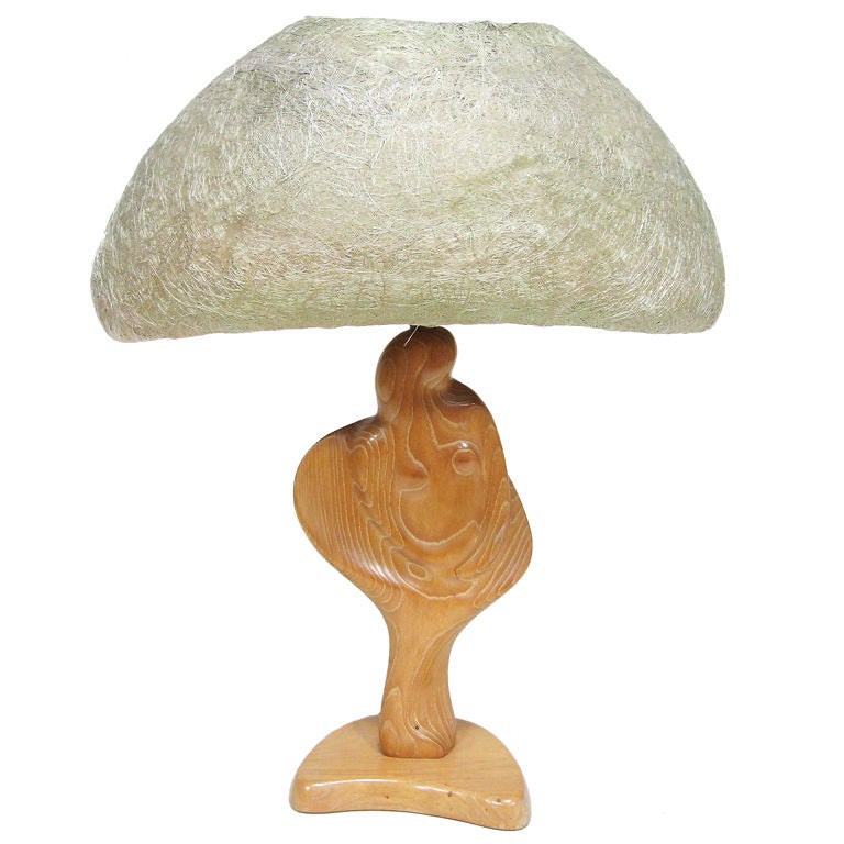 Heifetz sculptural table lamp For Sale