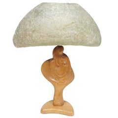 Retro Heifetz sculptural table lamp