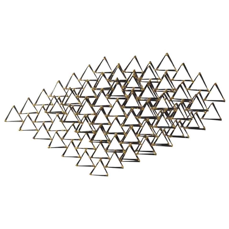 Stacked Triangles Wall Sculpture by Degroot