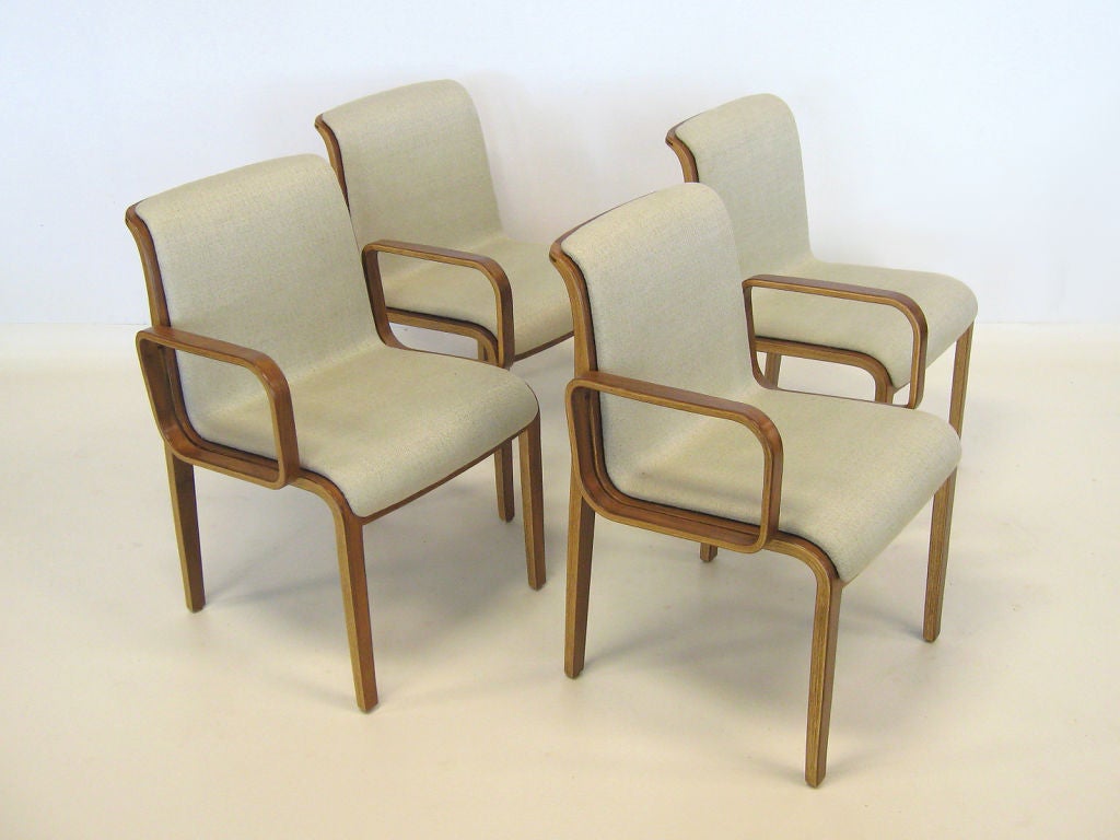 Set of Bill Stephens chairs by Knoll 4