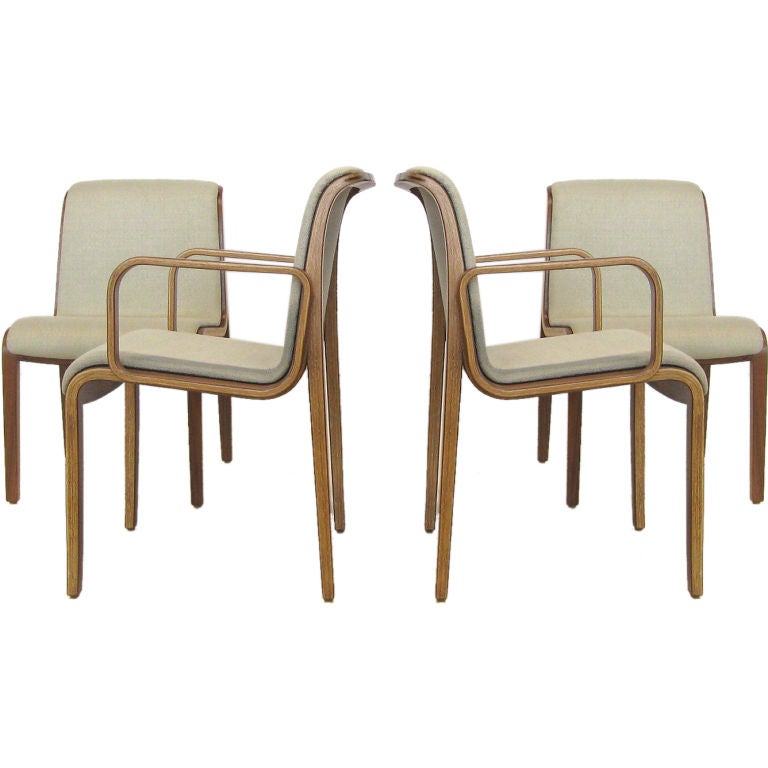 Set of Bill Stephens chairs by Knoll