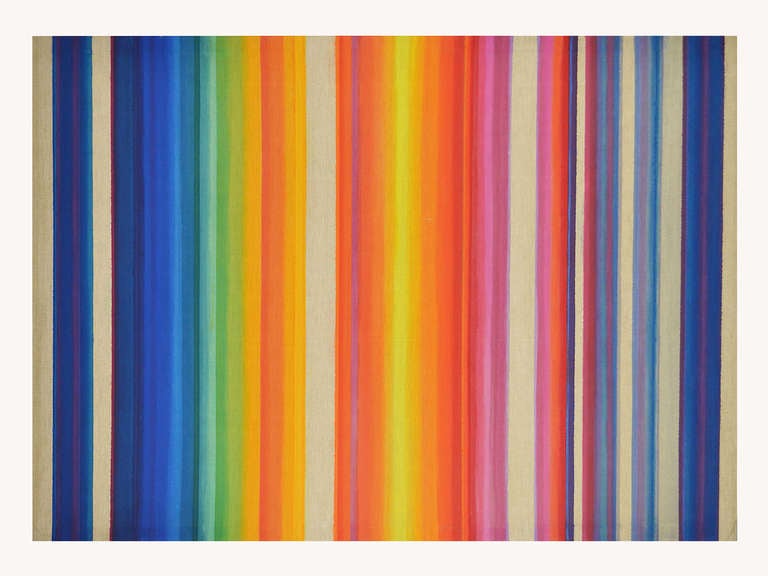 Maxine Wishnick Painting "Cityscape - Winter Sunset"