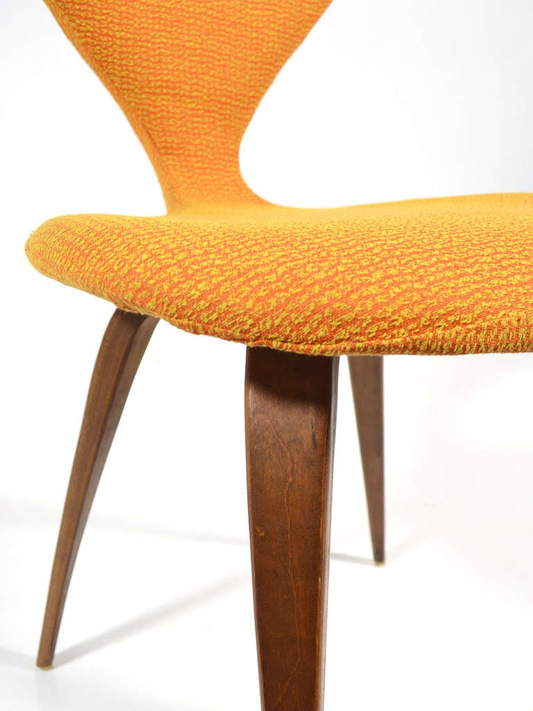 Upholstered Cherner Side Chair by Plycraft 2