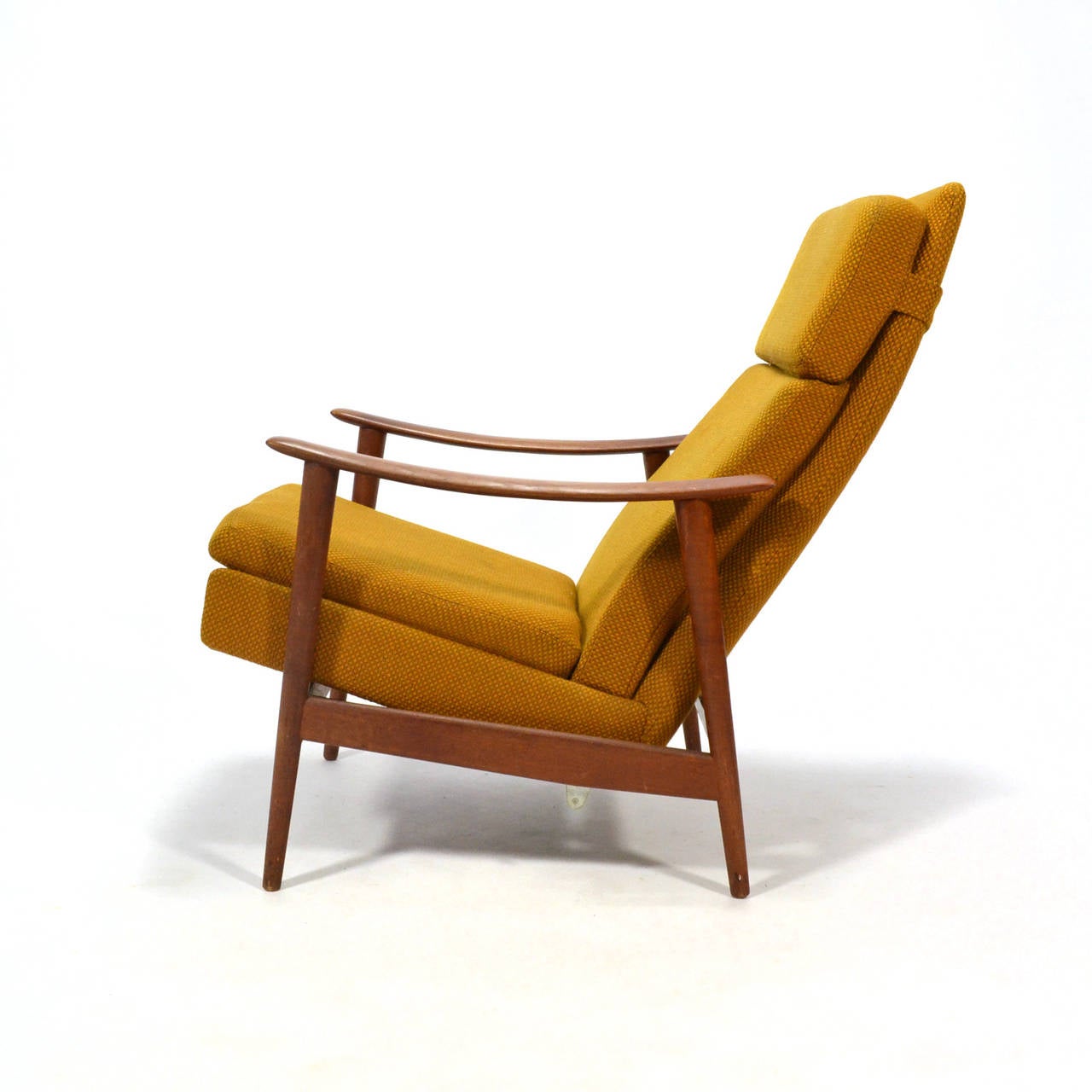 Danish Teak Reclining Lounge Chair 2