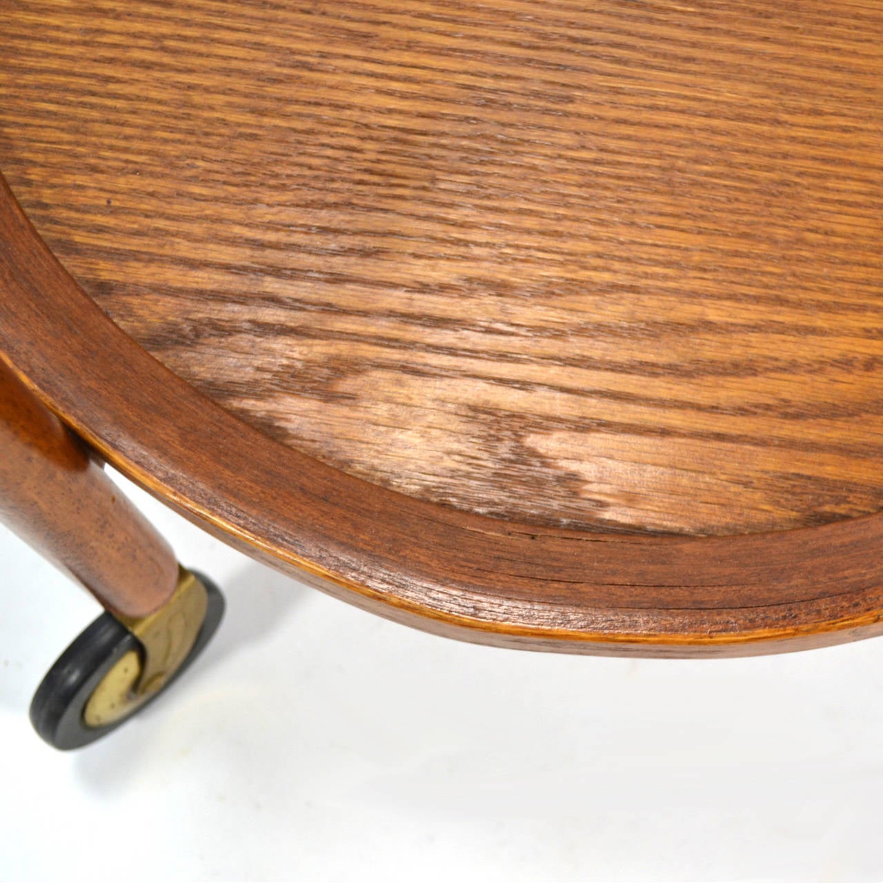 Danish Teak Collapsable Serving Cart 2