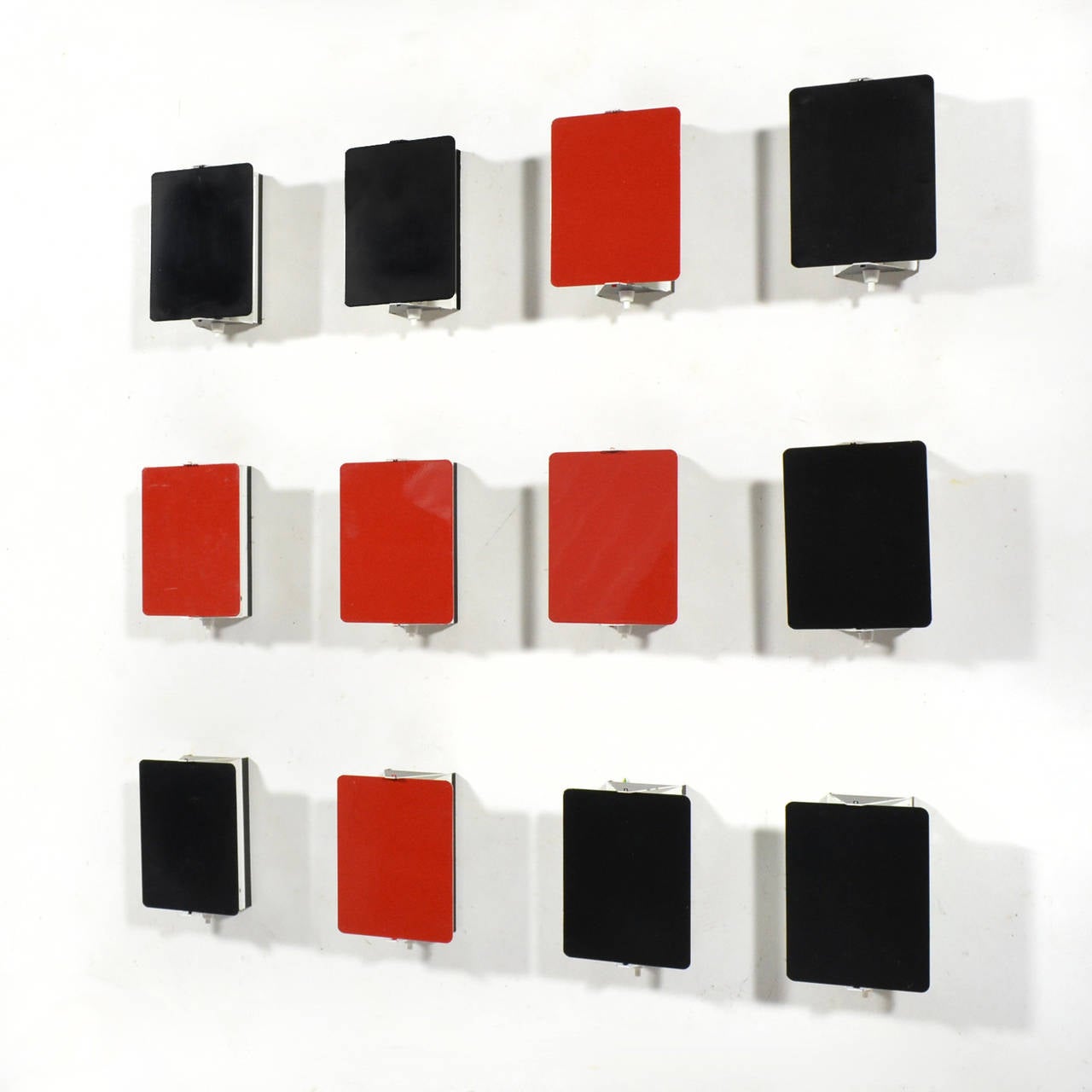 Mid-Century Modern Charlotte Perriand  Set of 12 CP-1 Wall Lamps