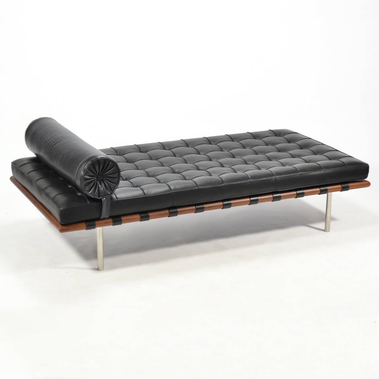 Leather Ludwig Mies van der Rohe Barcelona Daybed by Knoll